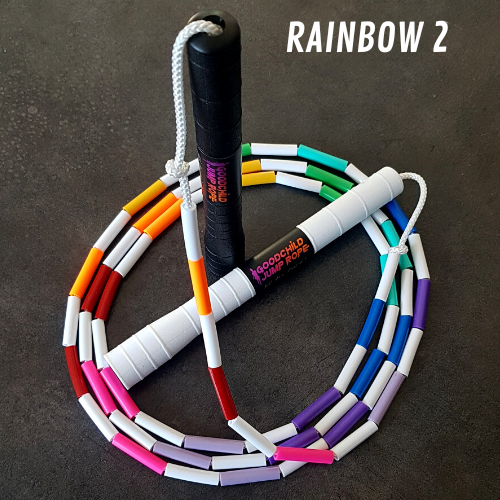 Rainbow 2 - Corde à sauter perles