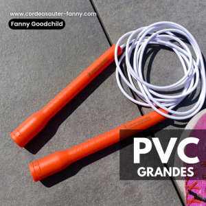 Corde à sauter PVC (grandes) – orange