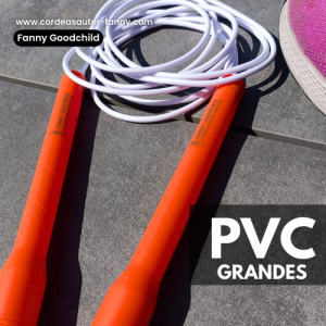 Corde à sauter PVC (grandes) – orange
