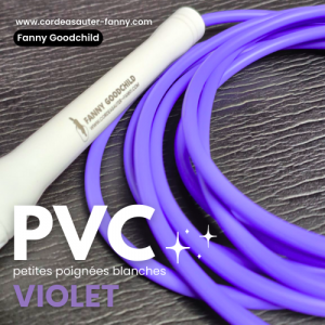 Corde à sauter PVC (petites) – violet